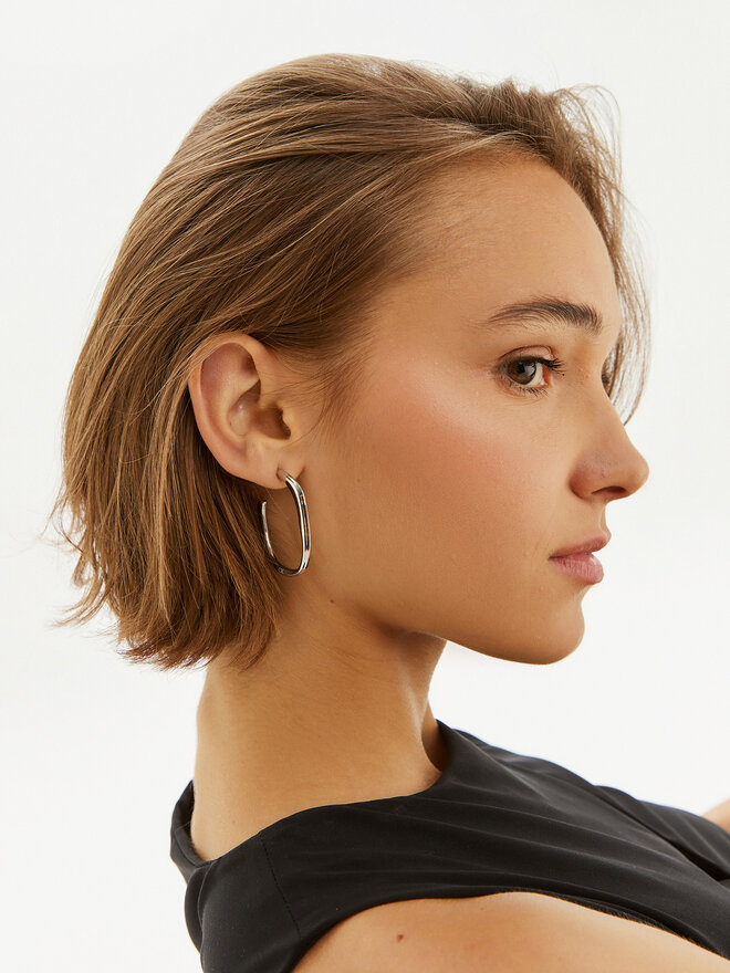 Calvin Klein Сережки Calvin Klein 35000643 Срібний