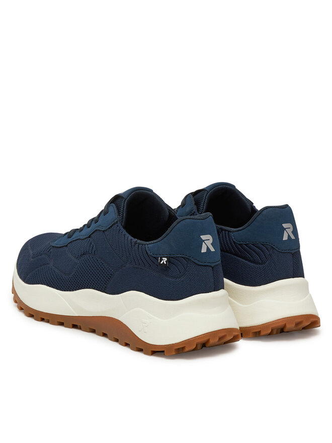 Rieker Sneakersy Rieker U1302-14 Tmavomodrá