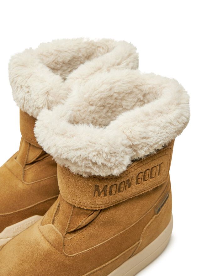 Moon Boot Snehule Moon Boot Junior Park Dtrap Boot Suede 80D3440040 Hnedá