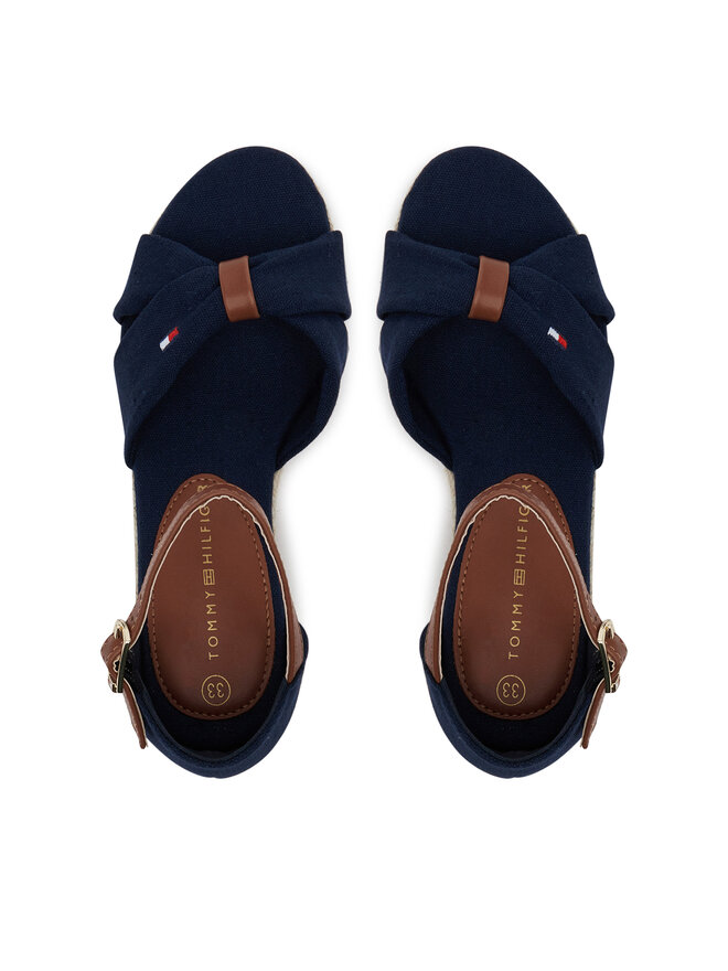 Tommy Hilfiger Еспадрильї Tommy Hilfiger T3A7-33801-0048 M Cиній