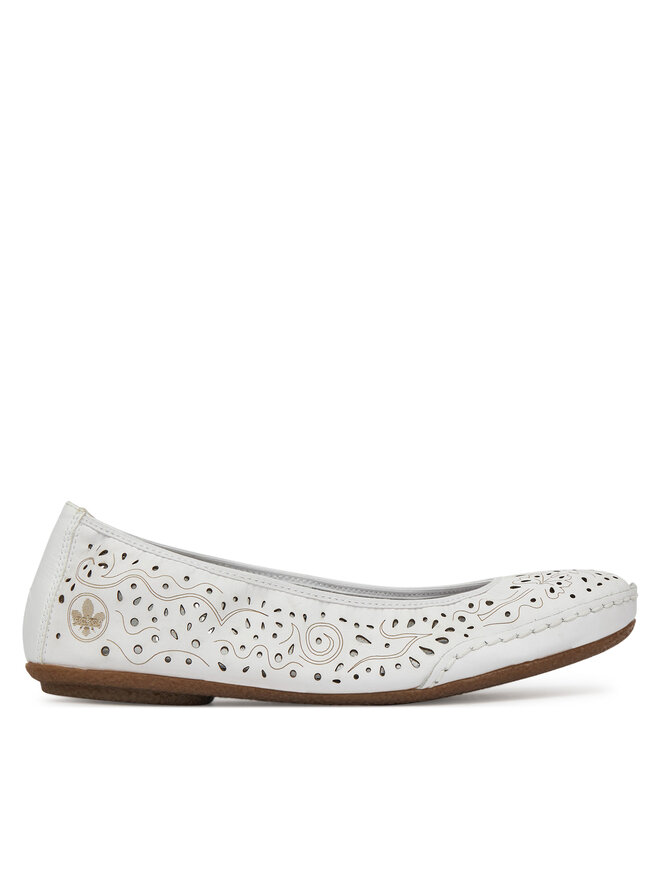 Rieker Ballerinas Rieker 41460-80 Weiß