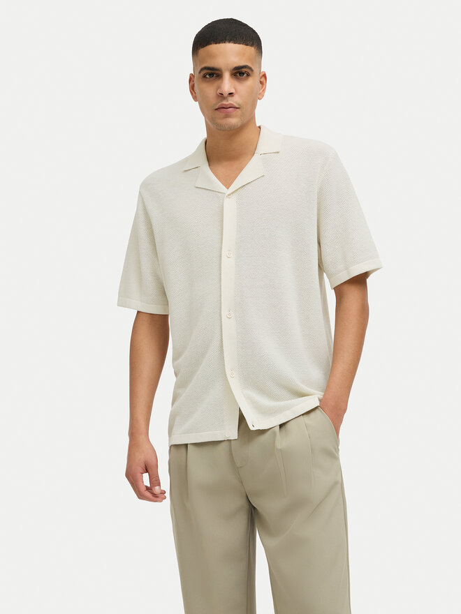 Jack&Jones Jack&Jones Poloshirt Orion 12268226 Écru Relaxed Fit