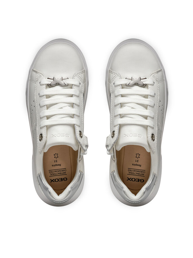 Geox Sneakersy Geox J Nettuno J45GCB 085BC C0459 S Biały