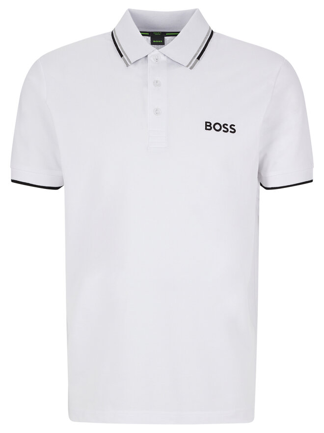 BOSS BOSS Polo Paddy Pro 50469102 Blanco Regular Fit