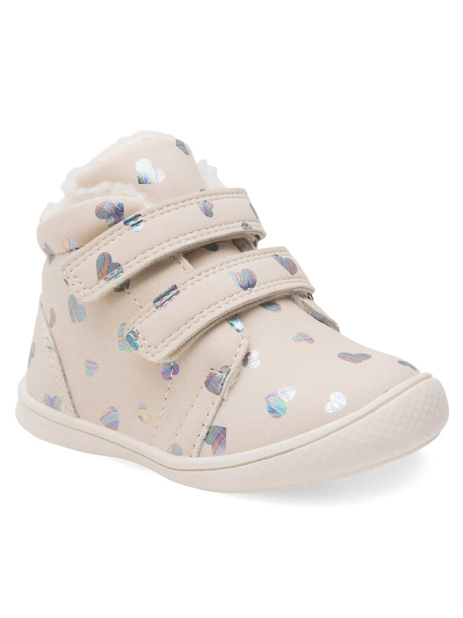 Nelli Blu Kotníková obuv Nelli Blu CM221028-9 Béžová