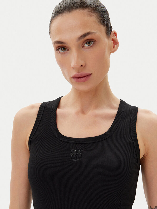 PINKO PINKO Top 100807 A2OF Schwarz Regular Fit