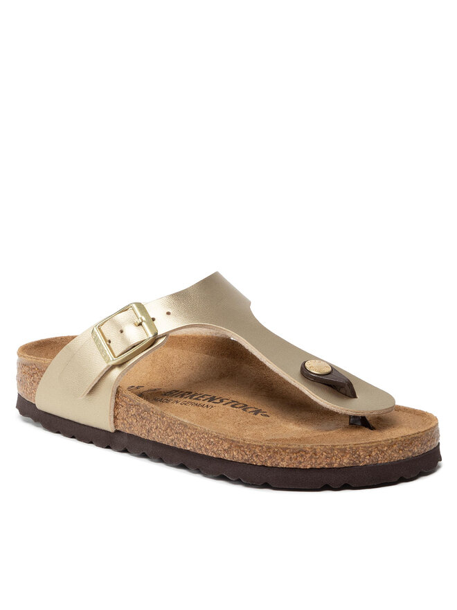 Birkenstock Žabky Birkenstock Gizeh Bs 1016109 Zlatá