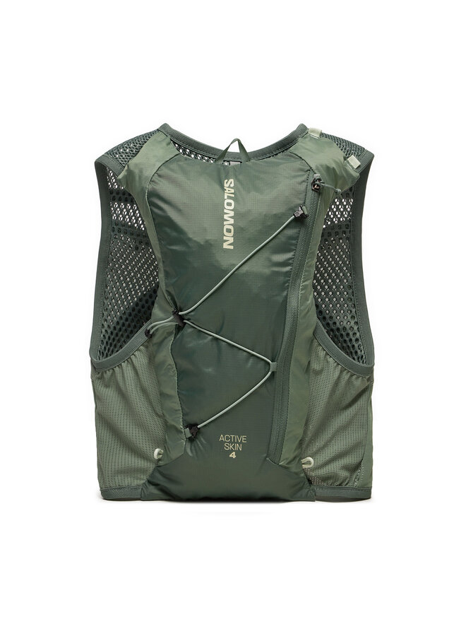 Salomon Tekaški telovnik Salomon Active Skin 4 No Flasks LC2205600 Zelena