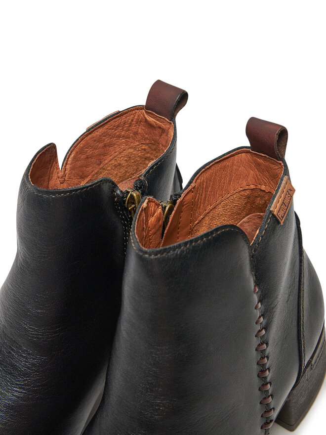 Pikolinos Μποτάκια Pikolinos W6W-8950 Μαύρο