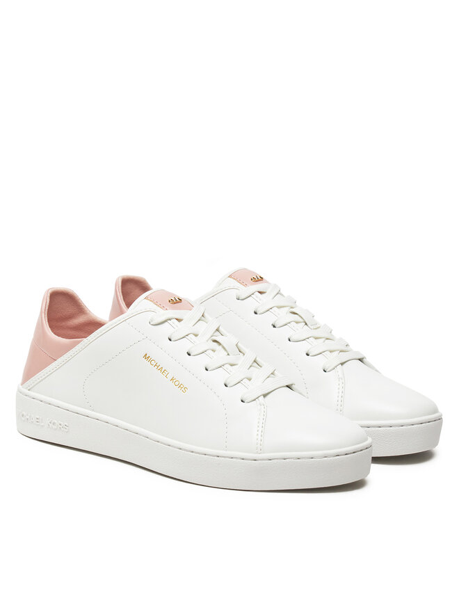 MICHAEL Michael Kors Снікерcи MICHAEL Michael Kors Jenny Lace Up 43T4JNFS1L Білий