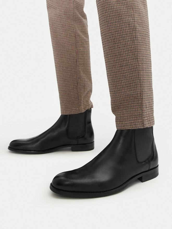Clarks Členková obuv s elastickým prvkom Clarks Craftarlo Top 261734607 Čierna