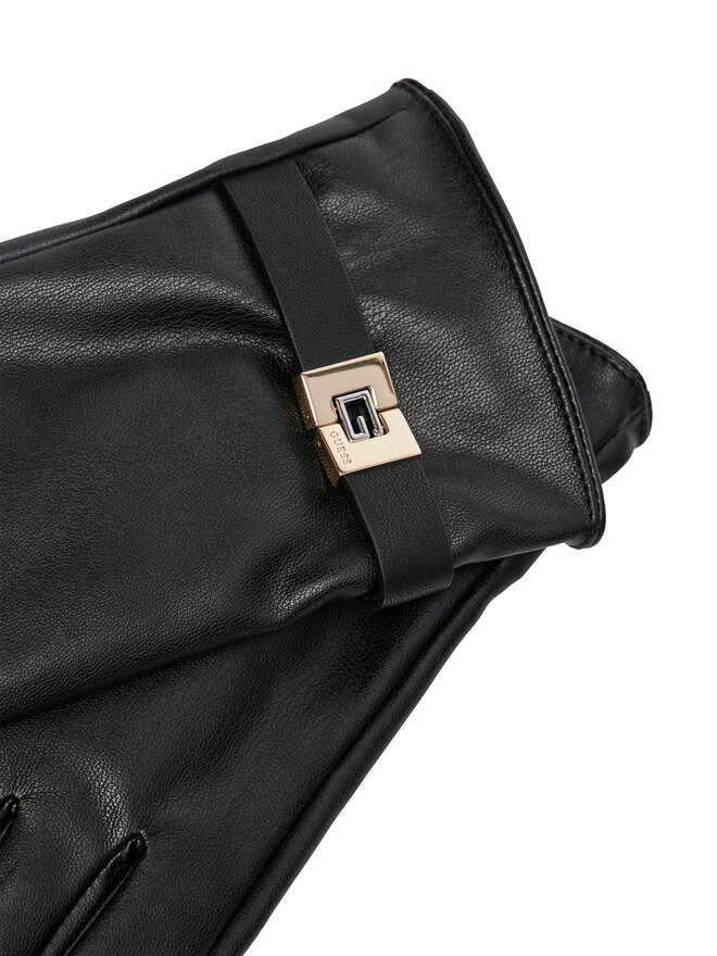 Guess Mănuși de Damă Guess AW5188 NYL02 Negru