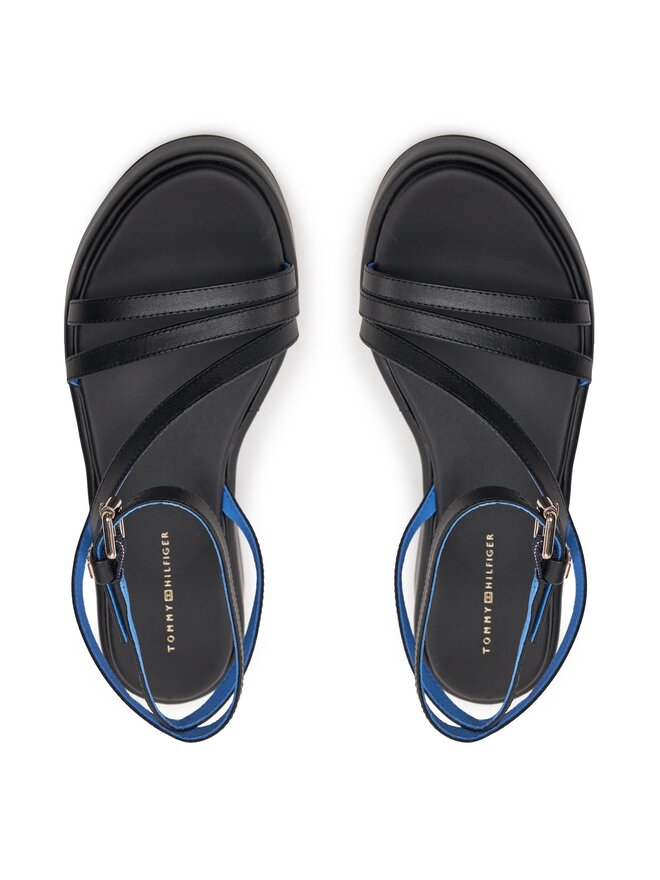 Tommy Hilfiger Σανδάλια Tommy Hilfiger Th Strap Platform FW0FW07728 Μαύρο
