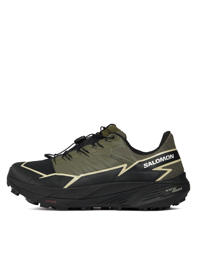 Salomon Buty do biegania Salomon Thundercross GORE-TEX L47383400 Zielony