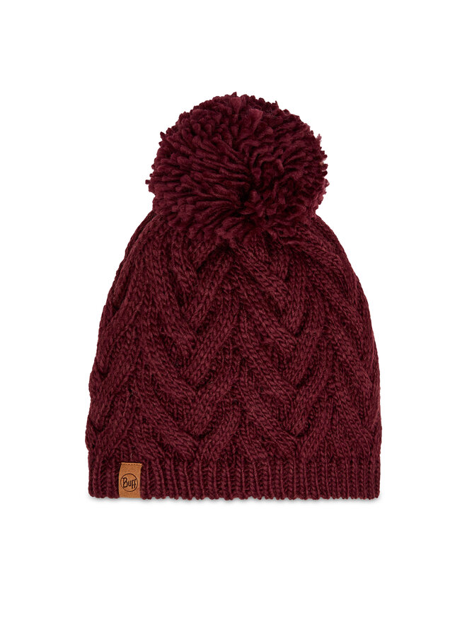 Buff Czapka Buff Knitted & Fleece 123515.628.10.00 Bordowy