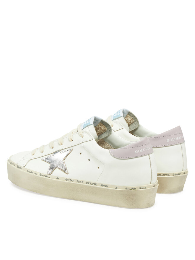 GOLDEN GOOSE Sneakersy GOLDEN GOOSE Hi Star Classic With List GWF00118.F006845.10527 Biały