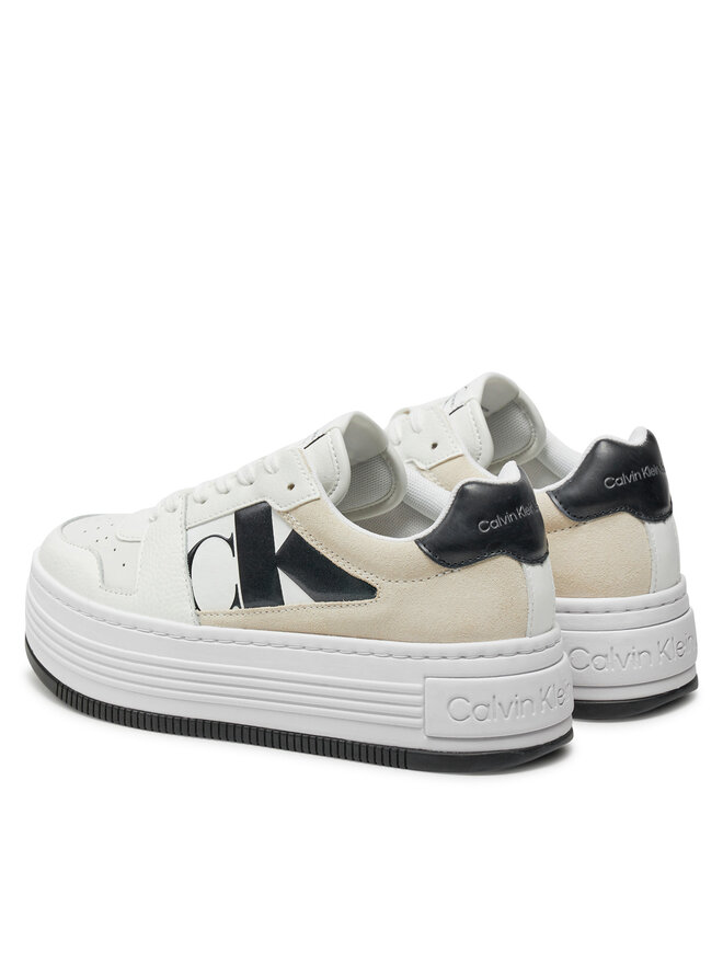 Calvin Klein Jeans Sneakers Calvin Klein Jeans Bold Platf Low Lace Mix Nbs Mtr YW0YW01482 Alb