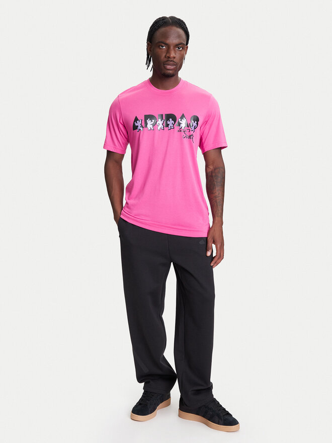 adidas adidas Marškinėliai Jeremy Scott JL7619 Rožinė Regular Fit