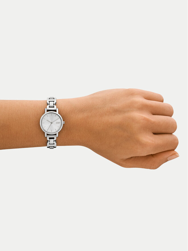 DKNY Hodinky DKNY Soho NY6697 Strieborná