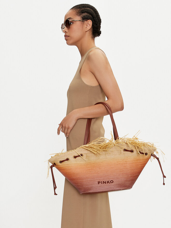 特別セーフ PE . Shopper Extra Pagoda Pinko Сумка 24 A1R6 102911 PLTT 人文/社会