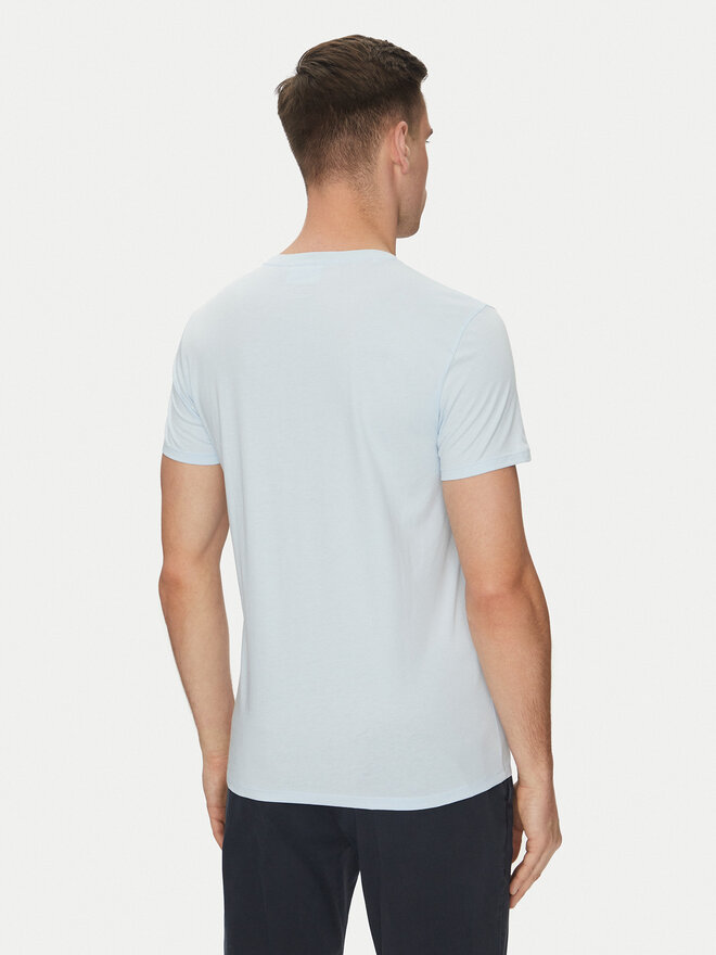 Lacoste Lacoste Camiseta TH6709 Celeste Regular Fit