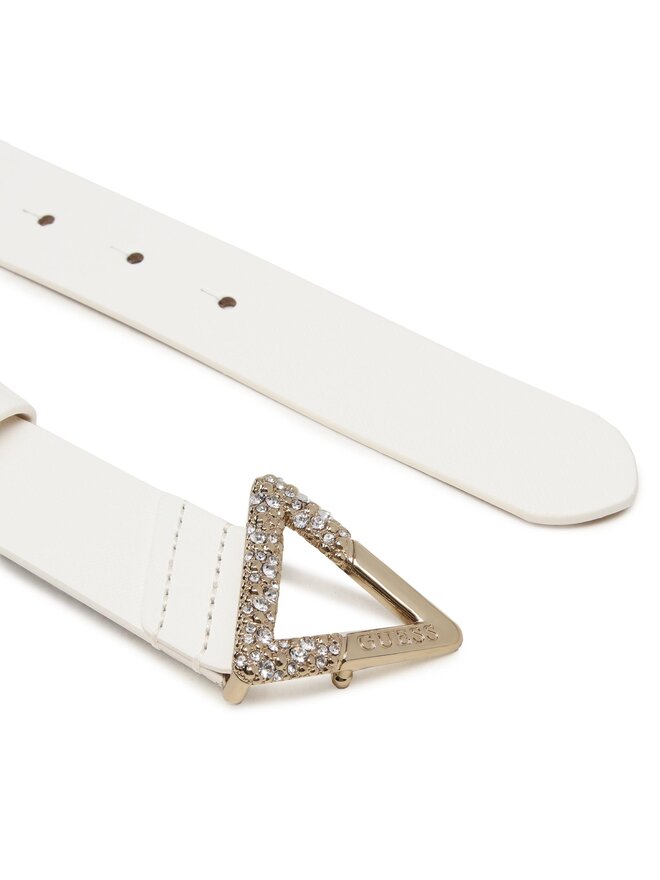 Guess Жіночий ремінь Guess Not Coordinated Belts BW7791 VIN30 Білий