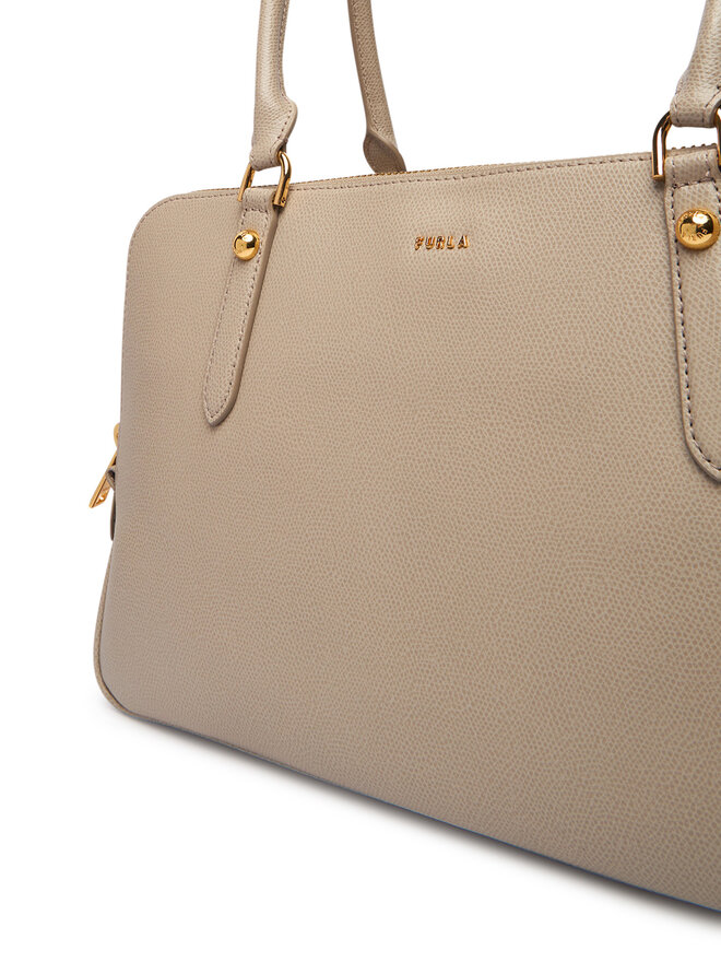 Сумка Furla Giulia L WB01872 BX0460 CN 4488S Бежевий | evzuttya.com.ua