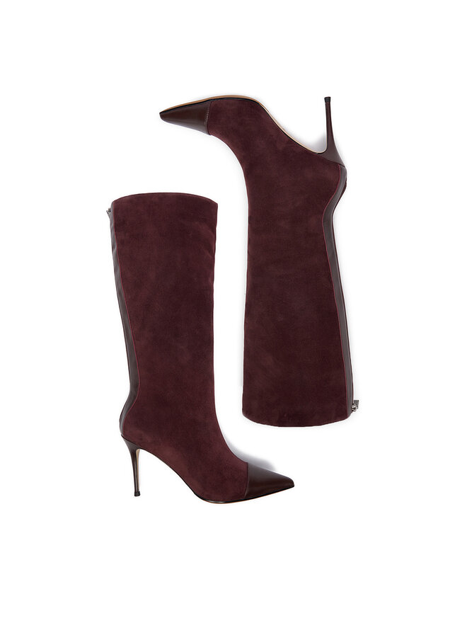 Eva Minge Botas altas Eva Minge EO-EDITH-GLC9177-17-861 Guinda/burdeos