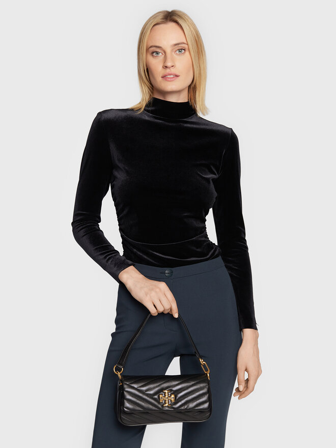 Torebka Tory Burch Kira Chevron Small Flap Shoulder Bag