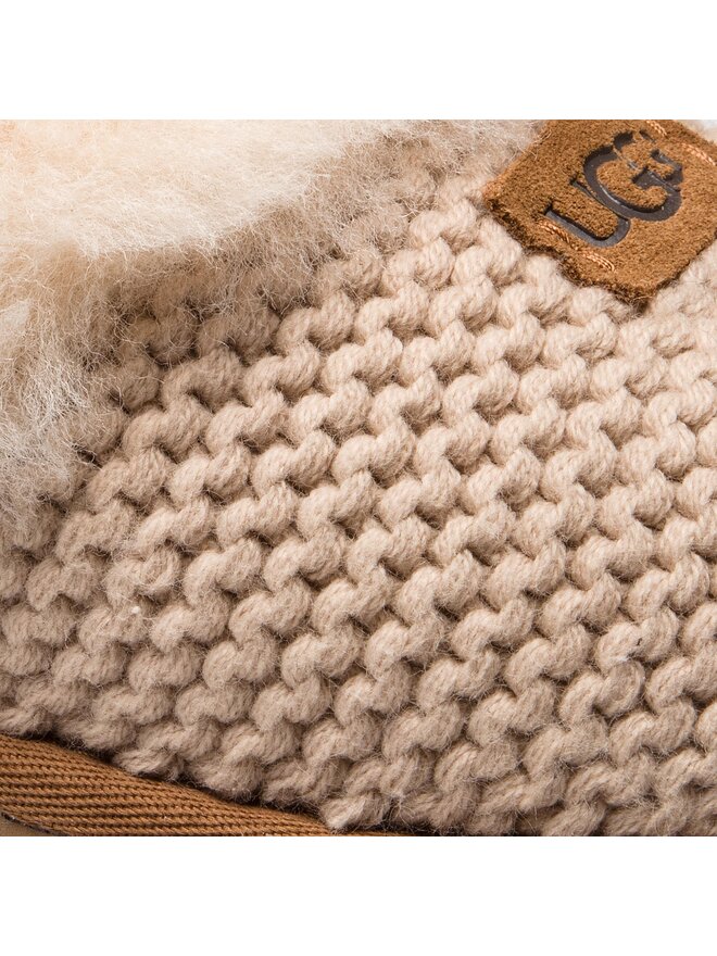 Ugg Papucs Ugg W Cozy Knit Slipper 1095116 Bézs