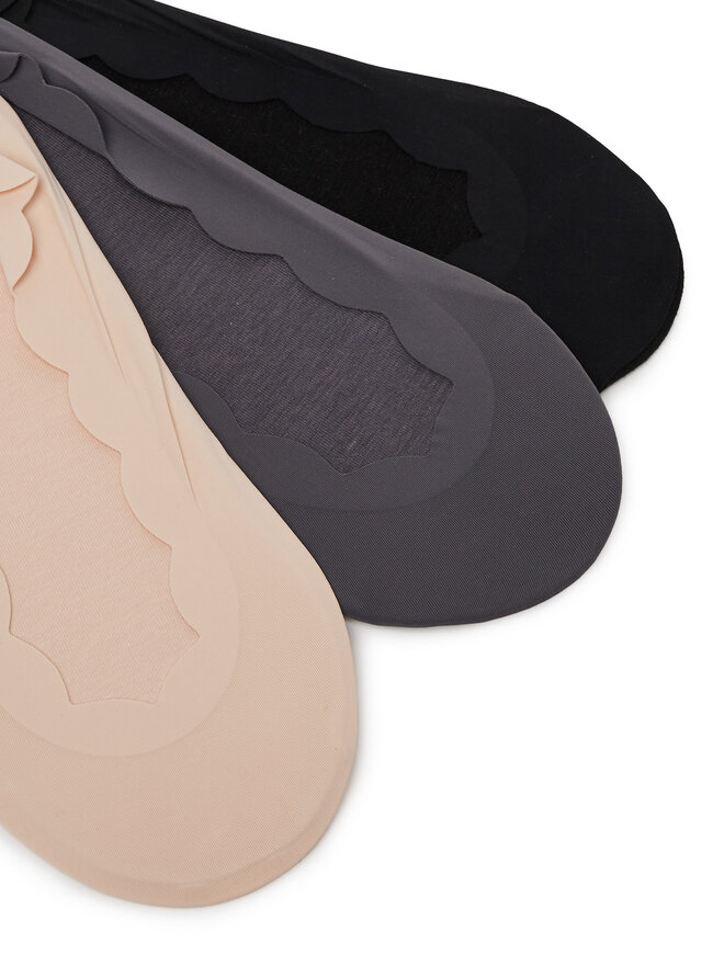 Nine West Calcetines Nine West LA_NW_4WB_009_SS25 (3-PACK) BKACK/MIX De color