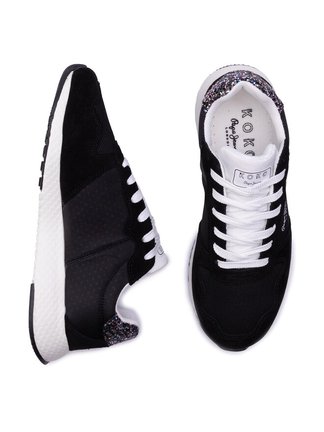 Pepe Jeans Tenisice Pepe Jeans Koko Sky PLS30936 Crna
