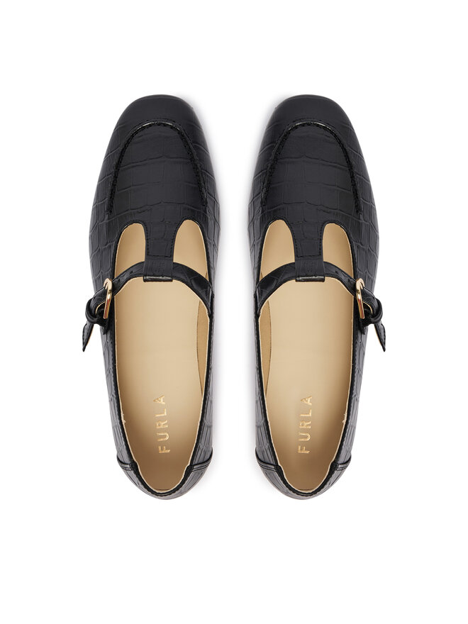 Furla Ballerinas Furla Heritage Mary-Jane YM46FHE KO0000 PT O6000 Schwarz
