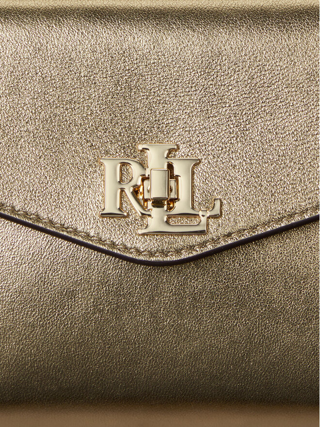 LAUREN RALPH LAUREN Ročna torba LAUREN RALPH LAUREN 431P02413001 Zlata