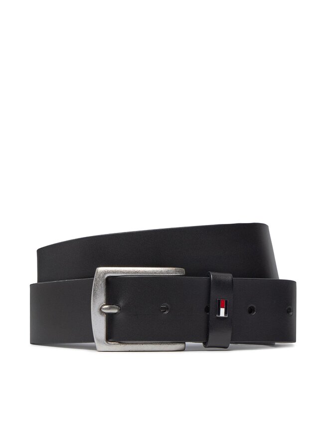 Tommy Hilfiger Herrengürtel Tommy Hilfiger Denton 3.5 Ext AM0AM12054 Schwarz