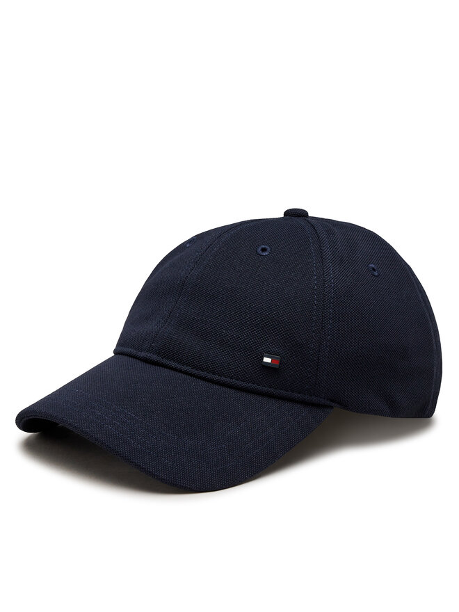 Tommy Hilfiger Καπέλο Jockey Tommy Hilfiger 1985 Pique Soft 6 Panel Cap AM0AM12150 Μπλε