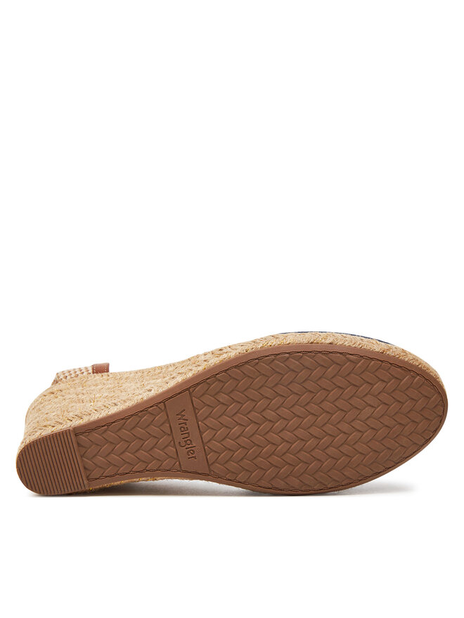 Wrangler Espadryle Wrangler Brava Women Wedge 20241056 Granatowy