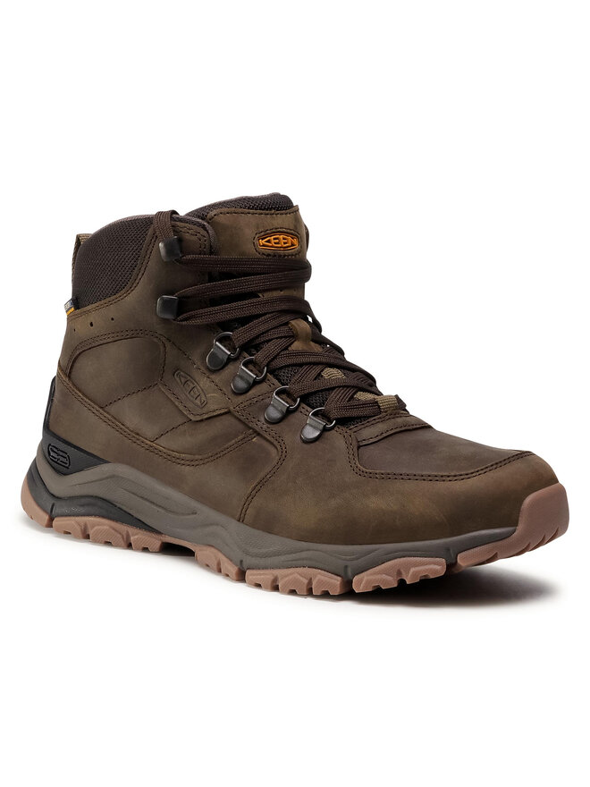 Trekkingschuhe Keen Innate Leather Mid Wp 1023446 Grun eschuhe
