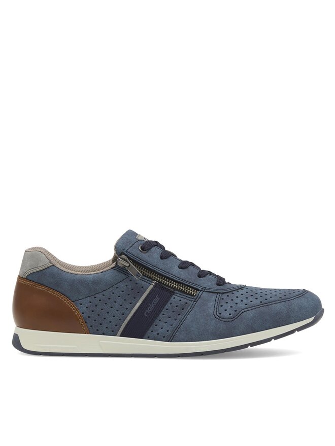 Rieker Sneakersy Rieker 11926-14 Tmavomodrá