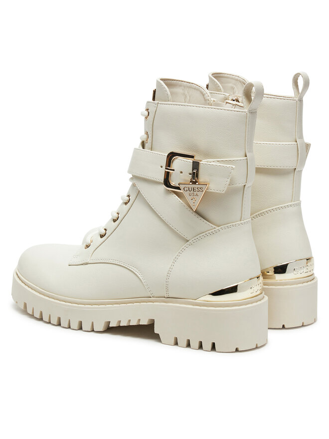 Guess Ботильйони Guess Olsy FLFOLS ELE10 Écru