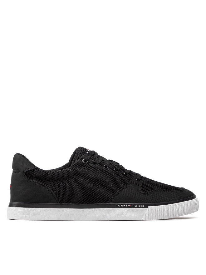 Tommy Hilfiger Sportcipők Tommy Hilfiger Core Mix Mesh Vulc FM0FM04035 Fekete