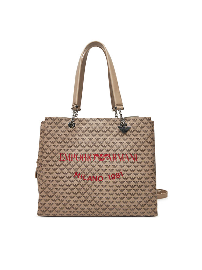 Emporio Armani Ročna torba Emporio Armani Y3D158 YWS0E F1075 Écru