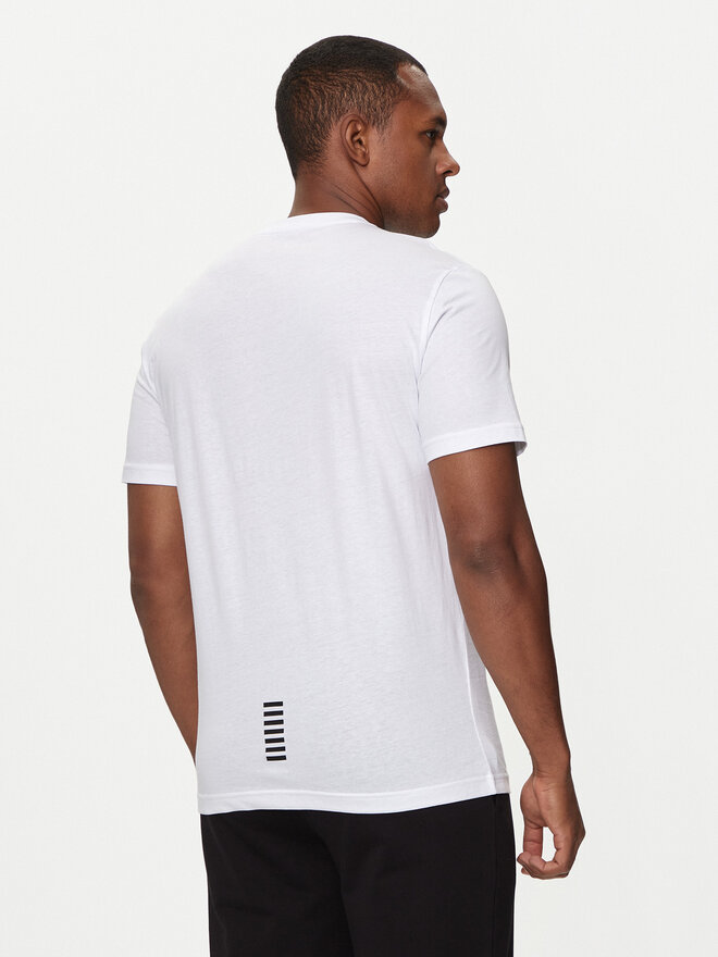 EA7 Emporio Armani EA7 Emporio Armani Футболка 8NPT25 PJVPZ 1100 Білий Regular Fit