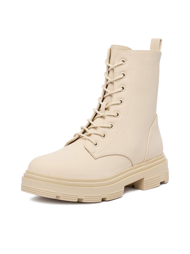 DeeZee Botines planos DeeZee HX21058-37 Beis