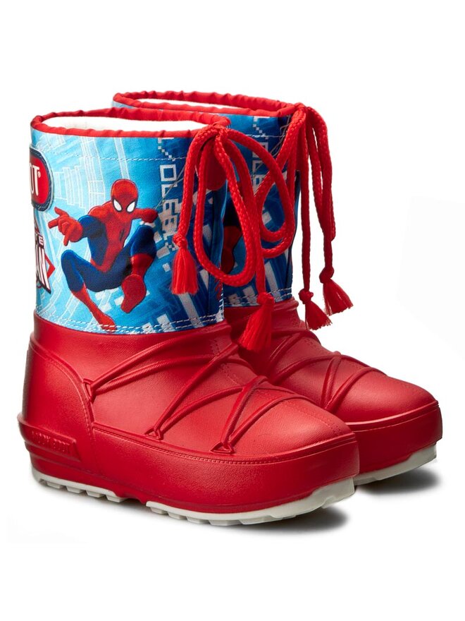 Moon Boot Schneeschuhe Moon Boot Pod Jr Spiderman 34020800001 Rot