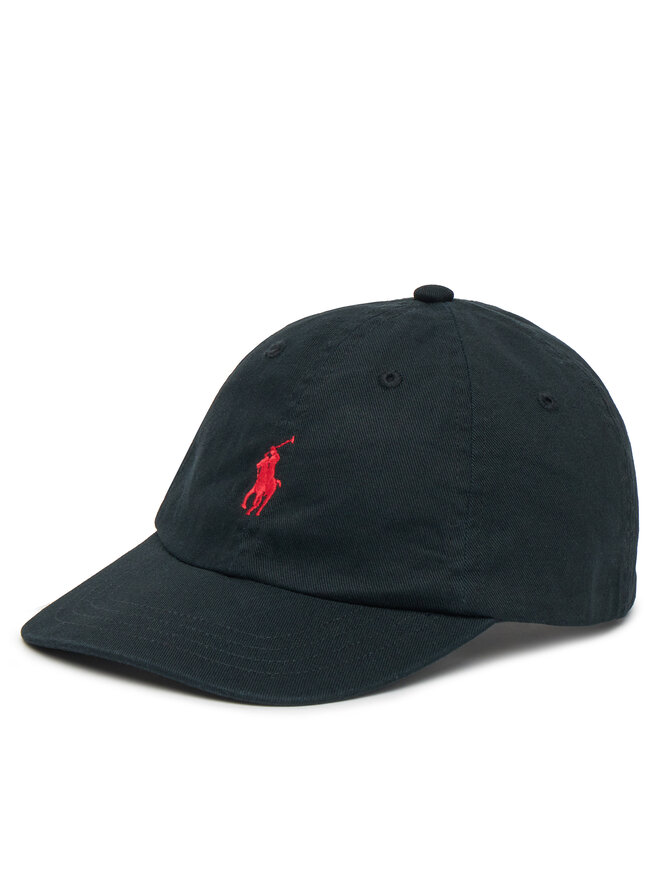 Polo Ralph Lauren Czapka z daszkiem Polo Ralph Lauren 322552489005 Czarny