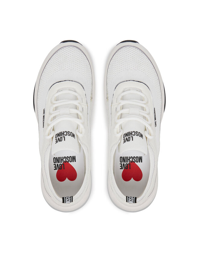 LOVE MOSCHINO Снікерcи LOVE MOSCHINO JA15475G0MIY210A Білий