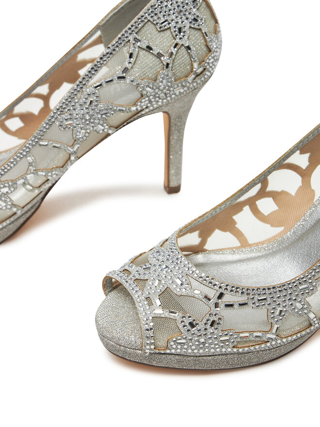Menbur High Heels Menbur 25835 Silberfarben