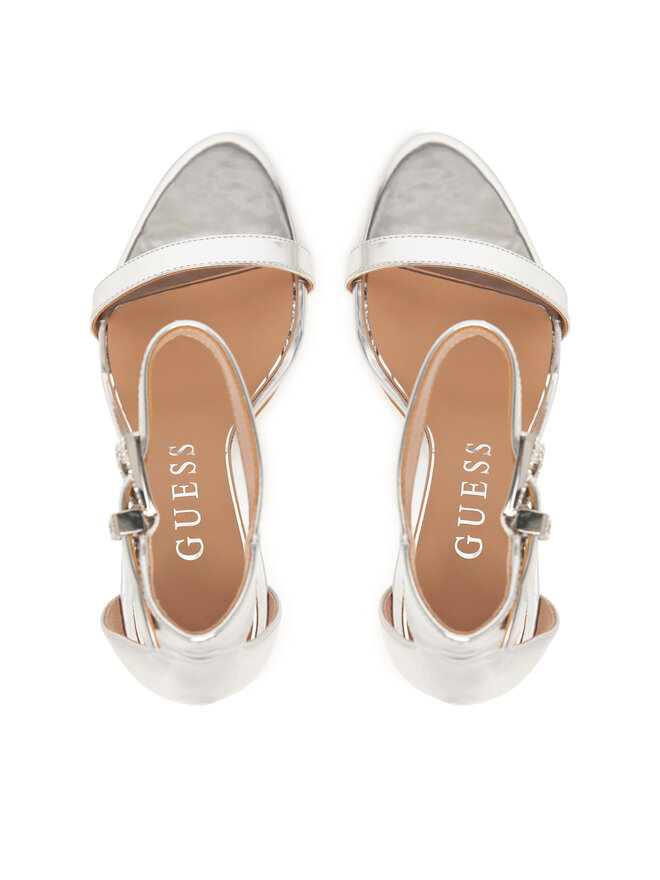 Guess Босоніжки Guess FLPINS LEL03 Срібний