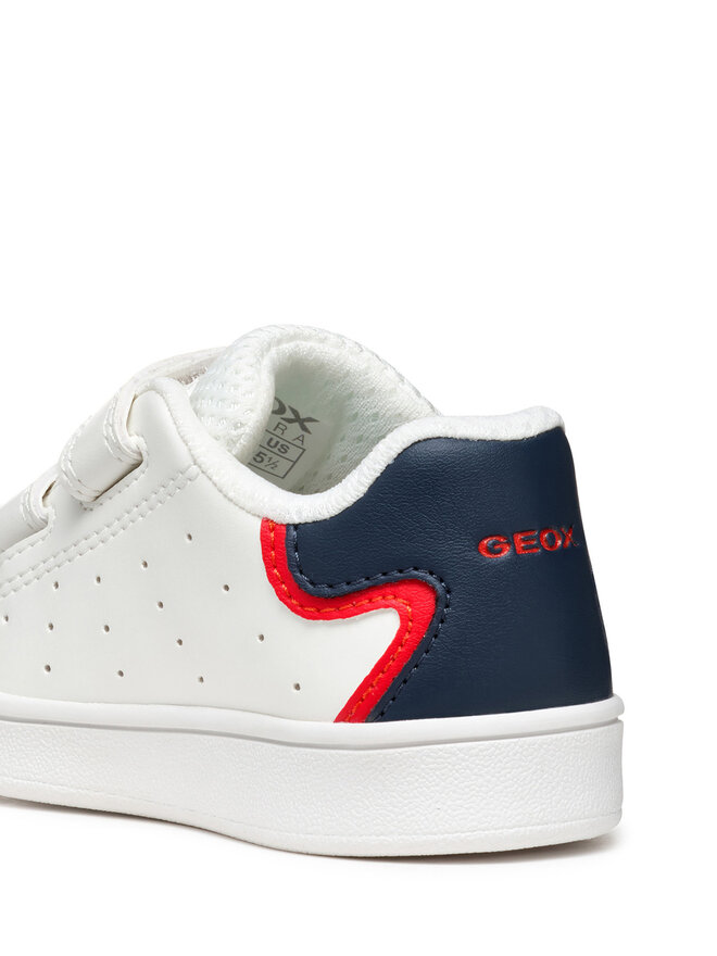 Geox Sneakersy Geox B Eclyper B365LA 000BC C0653 Biały